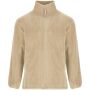 Artic fleece herenjack met volledige rits - Zand - S