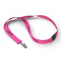 Polyester lanyard met reflecterende draden Polyester lanyard met reflecterende draden