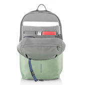 Bobby Soft, anti-diefstal rugzak, iceberg green, grijs
