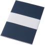 Novella Austen A5 notitieboek met zachte cover, 50 vellen - Blauw