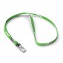 Polyester tubulaire keycord met metalen klem