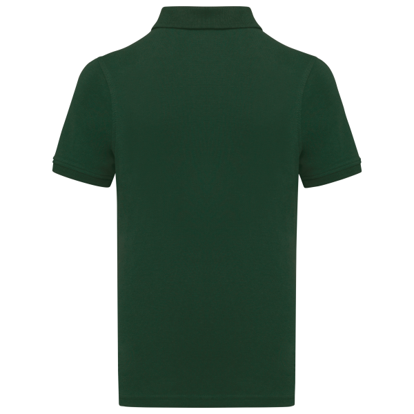 Bio180 piqué kinderpolo Forest Green 10/12 jaar Bio180 piqué kinderpolo Forest Green 10/12 jaar