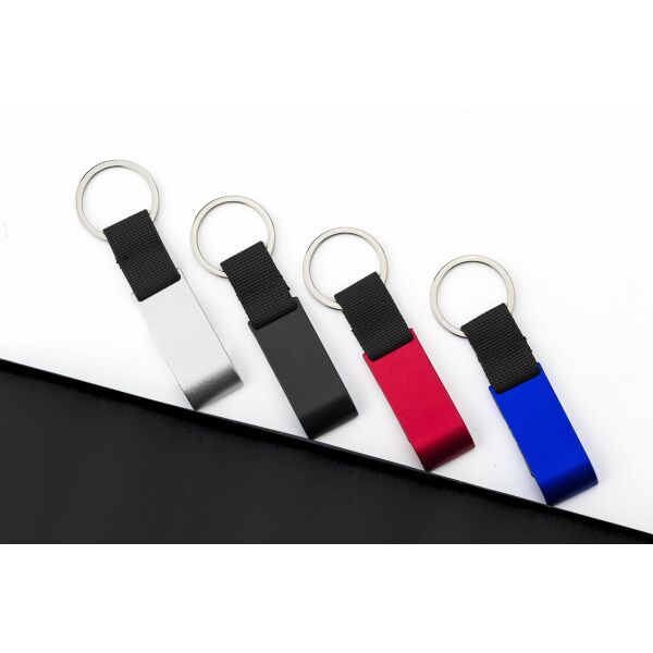 Metalen sleutelhanger Lionel zwart Metalen sleutelhanger Lionel zwart