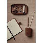 VINGA Timo PU RCS RPET pennenhouder, bruin