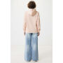 IQONIQ Yengo recycled katoen hoodie met steekzakken, peach nectar (XXXL)