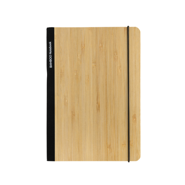 Scribe bamboe A5 Notitieboek, zwart