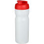 Baseline® Plus 650 ml sportfles met kanteldeksel - Transparant/Rood