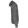 Cottover Gots Full Zip Hood Man charcoal XS