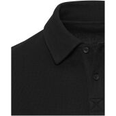 Apollo uniseks poloshirt met lange mouwen - Zwart - XS