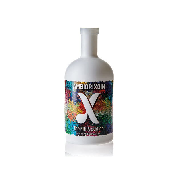 Nocturne glazen fles 70 cl – witte coating