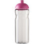 H2O Active® Base 650 ml bidon met koepeldeksel - Transparant/Roze