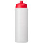 Baseline® Plus grip 750 ml sportfles met sportdeksel - Transparent/Rood Baseline® Plus grip 750 ml sportfles met sportdeksel - Transparent/Rood