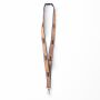 Zeefdruk lanyard van kurk en polyester