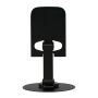 Inklapbare DESK MASTER telefoonhouder zwart