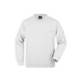 Men's Round Sweat Pocket white S