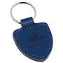 Sleutelhanger P02777, Leder, Blauw