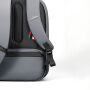 Bobby Edge, anti-diefstal rugzak, grijs, zwart