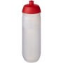 HydroFlex™ Clear  knijpfles van 750 ml - Rood/Frosted transparant