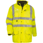Multifunctionele 7-in-1 veiligheidsparka Hi Vis Yellow 3XL