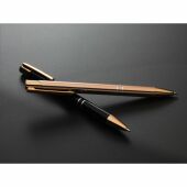 Ebony RCS Recycled Alu Rose Gold pennen