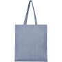 Pheebs 210 g/m² gerecycled draagtas 7L - Heather blauw Pheebs 210 g/m² gerecycled draagtas 7L - Heather blauw