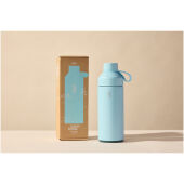 Big Ocean Bottle 1000 ml vacuümgeïsoleerde waterfles - Hemelsblauw