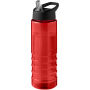 H2O Active® Eco Treble 750 ml drinkfles met tuitdeksel - Rood/Zwart H2O Active® Eco Treble 750 ml drinkfles met tuitdeksel - Rood/Zwart
