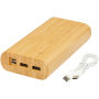 Tulda bamboe powerbank 20,000 mAh - Naturel