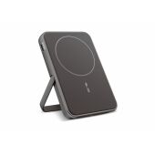 2PBM5000| Fresh 'n Rebel Geschikt voor MagSafe Powerbank Wireless 5000mAh - Donker gun metal