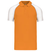 Orange / White