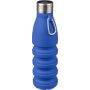 Siliconen opvouwbare drinkfles Erin 550 ml kobaltblauw