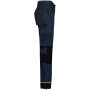 Gerecycled performance heren  werkbroek Navy / Black 58 FR