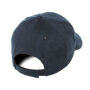 Brushed Cotton Twill Mid Profile - Black - One Size
