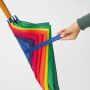 Automatisch te openen paraplu LIMBO rainbow