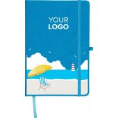 Gerecycled notitieboekje A5 Bloom - wit