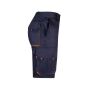 TWO-TONE MULTI-POCKET BERMUDA SHORTS, NAVY/ORANGE, 34, VELILLA