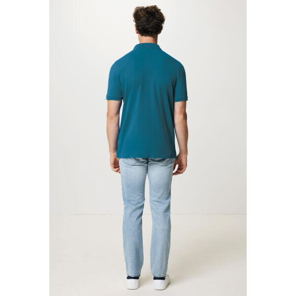 IQONIQ Yosemite gerecycled katoen pique polo, dark teal (XXXL) IQONIQ Yosemite gerecycled katoen pique polo, dark teal (XXXL)