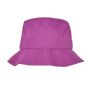 WATER REPELLENT BUCKET HAT, FUCHSIA, One size, FLEXFIT