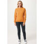 IQONIQ Zion gerecycled katoen sweater, sundial oranje (M)