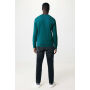 IQONIQ Zion gerecycled katoen sweater, verdigris (L)