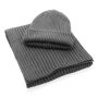 Impact AWARE™ Polylana® dubbel gebreide beanie, antraciet