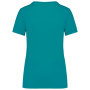Dames-T-shirt met antibacteriële behandeling Teal Blue M