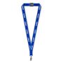 Polyester lanyard met reflecterende draden Polyester lanyard met reflecterende draden