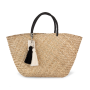 Rieten boodschappenmand Straw One Size Rieten boodschappenmand Straw One Size