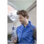 Theron 700 ml RCS-waterfles van gerecycled plastic met een deksel met dubbele functie en een uitklapbaar rietje - Transparant helder Theron 700 ml RCS-waterfles van gerecycled plastic met een deksel met dubbele functie en een uitklapbaar rietje - Transparant helder