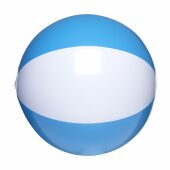 BeachBall Ø 27 cm strandbal - wit/blauw