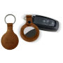 Sleutelhanger P02812, Leder, Cognac