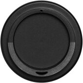 Americano® 350 ml geïsoleerde beker met grip - Zilver/Zwart Americano® 350 ml geïsoleerde beker met grip - Zilver/Zwart