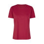 T-shirt | biologisch katoen | dames - Rood, S