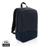 Armond AWARE™ RPET 15.6"  standaard laptoprugzak, donkerblauw